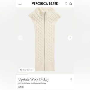 Veronica Beard Upstate Wool Dickey - One Size